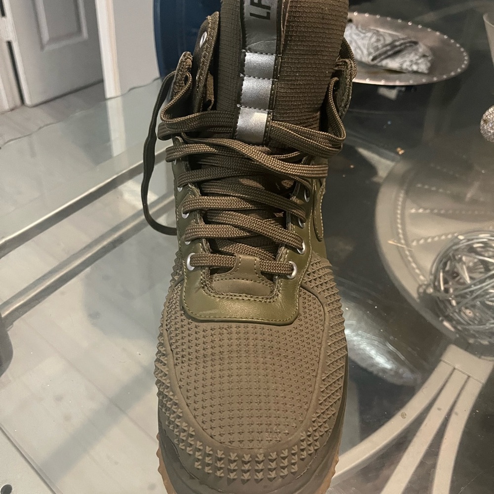 Nike Men's Khaki High-Top Athletic Shoes
